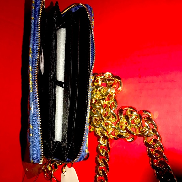 Graffiti denim purse/pouch - Picture 3 of 4